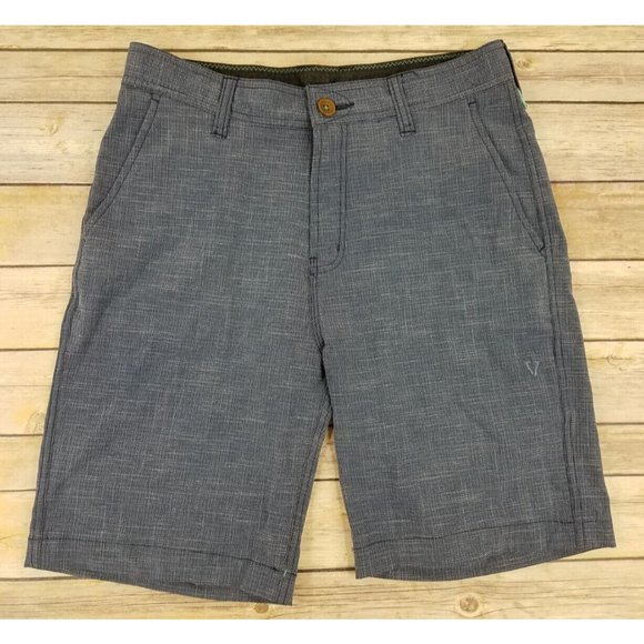 VISSLA Other - VISSLA Men’s Upcycled Poly Cotton Stretch Hybrid Casual Short Size 28 Blue B41